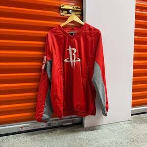 G-III Sports by Carl Banks Houston Rockets NBA Pullover Windbreaker Jacket